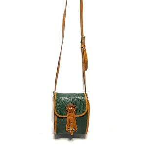 Dooney and Burke vintage crossbody  dark green never used